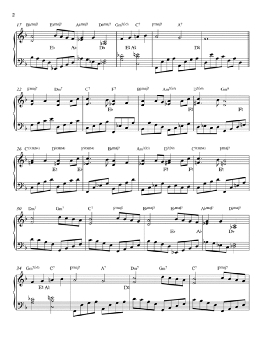 LES ANGES DANS NOS CAMPAGNES Harp scores gallery preview page 2