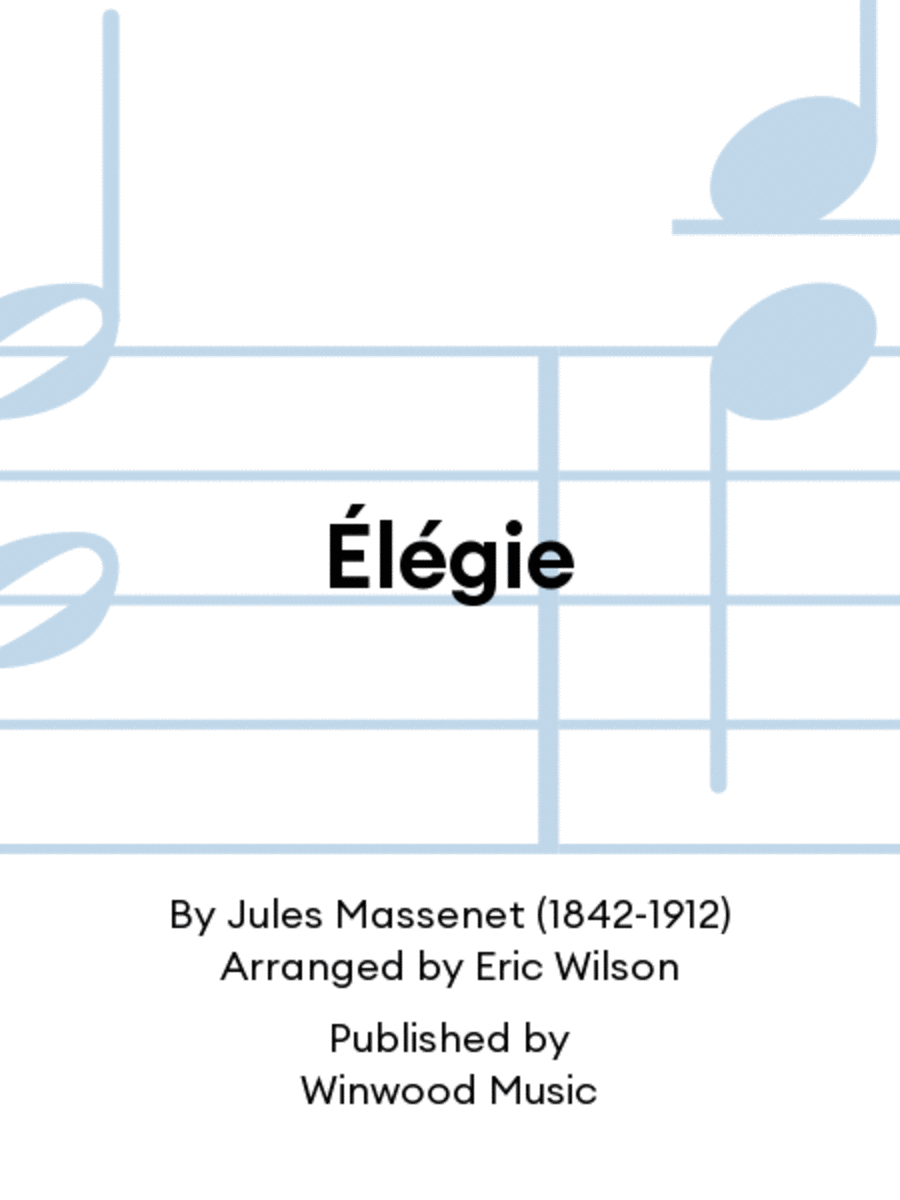 Élégie Trumpet Solo scores gallery preview page 1