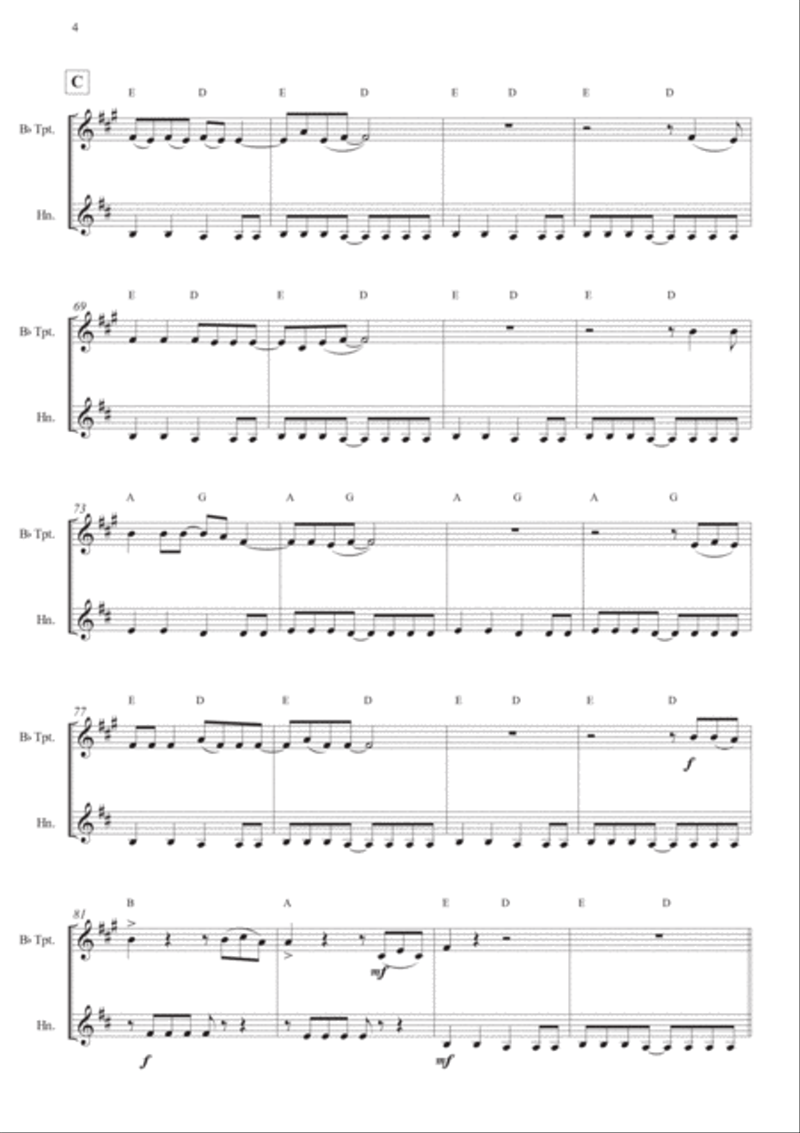Goo Goo Muck Easy Piano scores gallery preview page 4
