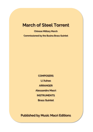 Book cover for March of Steel Torrent
