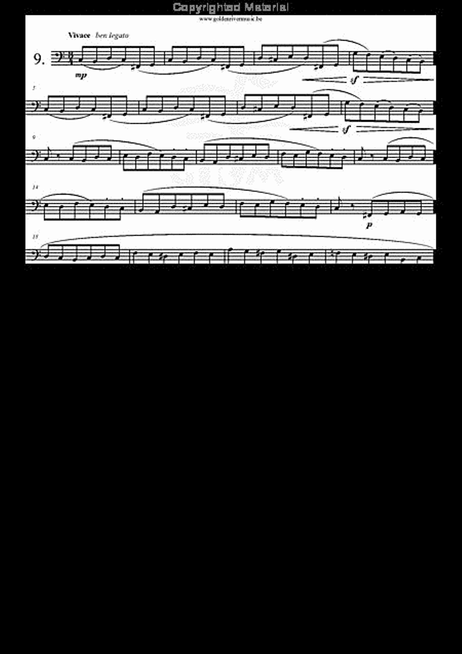 24 Etudes Tuba scores gallery preview page 10