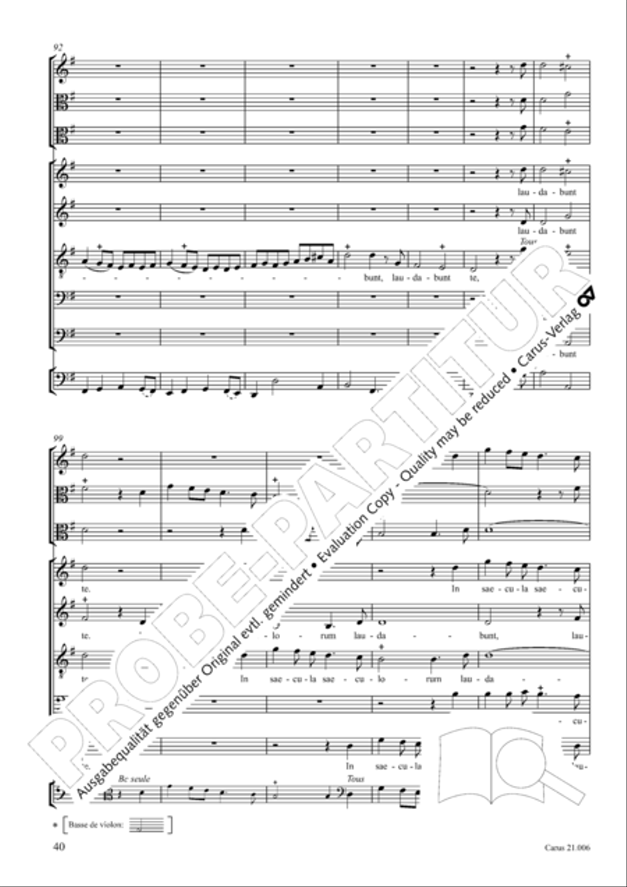 Quam dilecta tabernacula Men's Choir scores gallery preview page 41