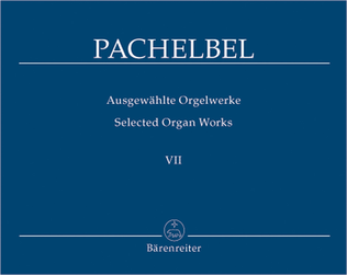 Book cover for Ausgewahlte Orgelwerke, Band 7