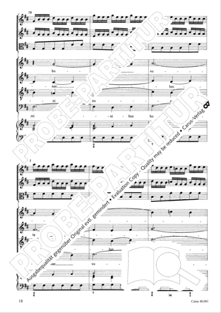Gloria in D SSA scores gallery preview page 25