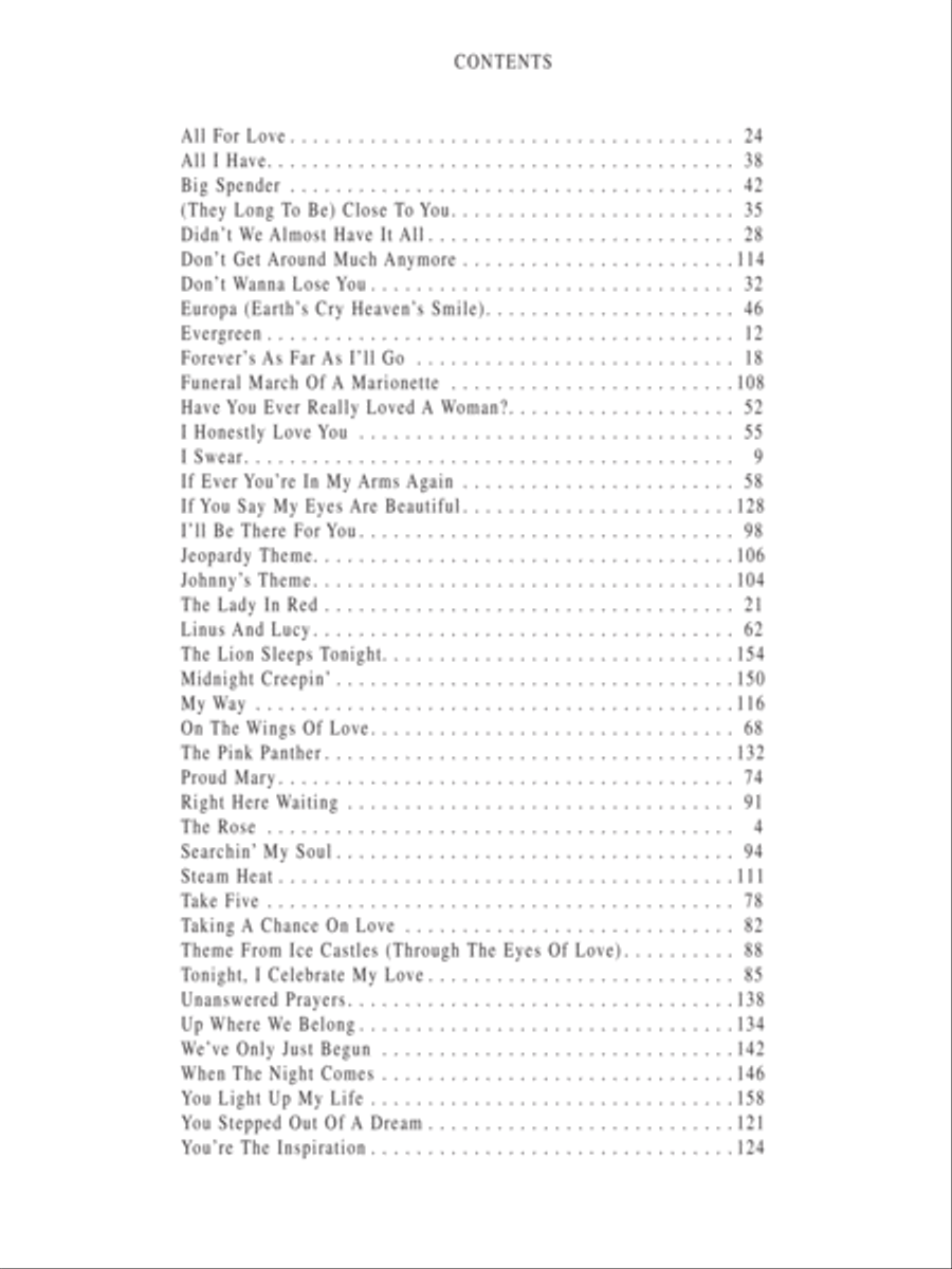 Advanced Piano Solos Encyclopedia, Volume 1 Piano Solo scores gallery preview page 2