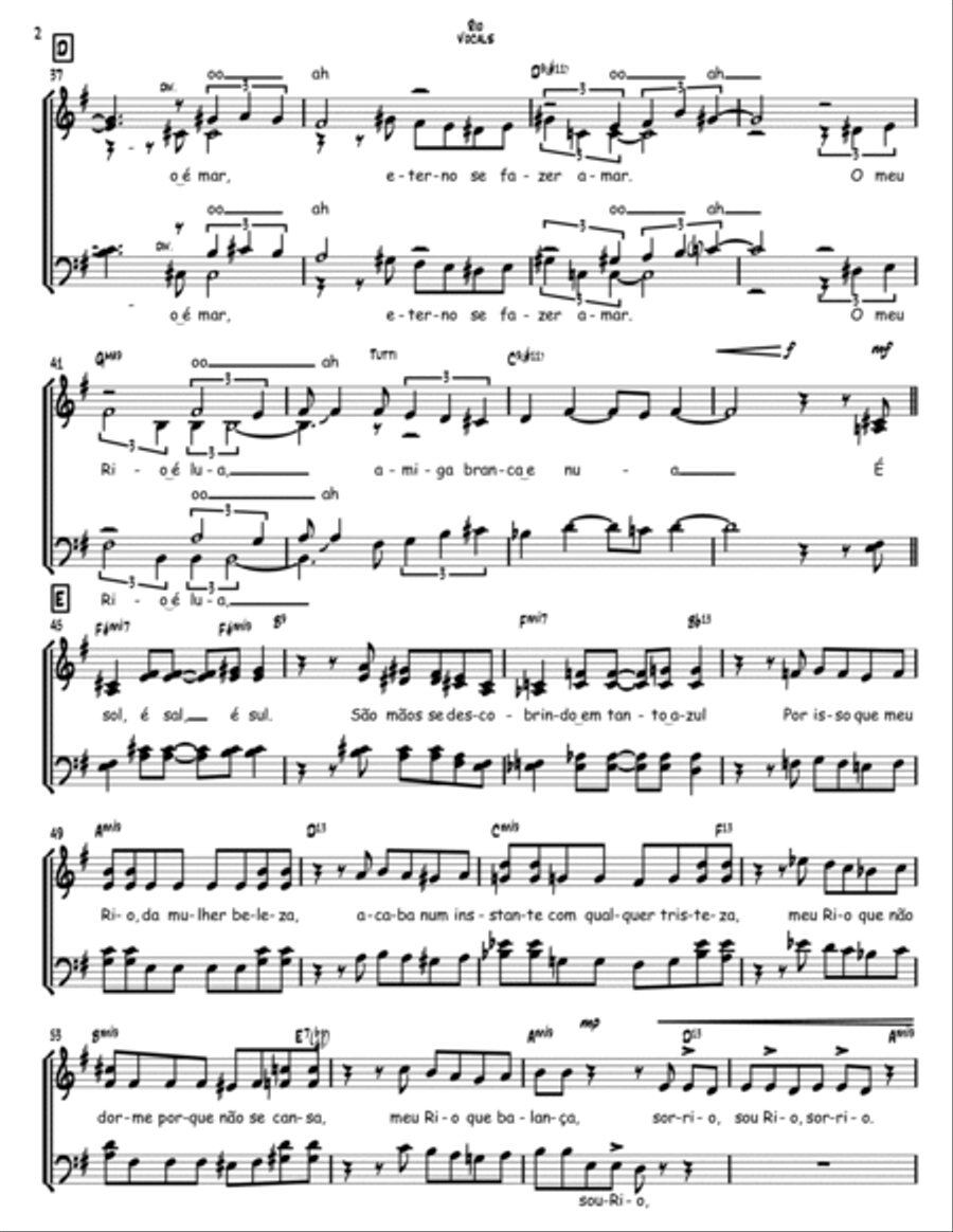 Rio 4-Part scores gallery preview page 2