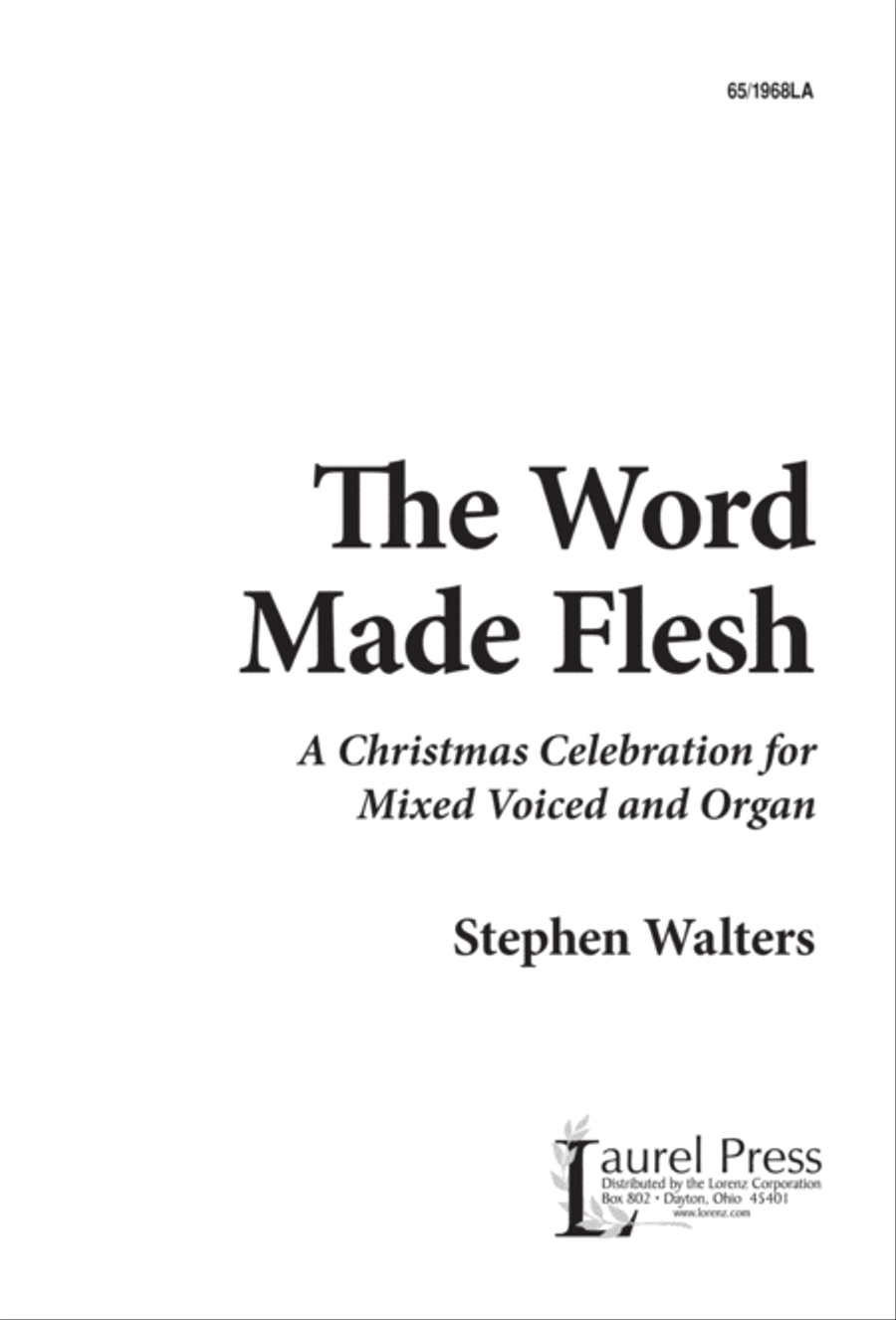 The Word Made Flesh 4-Part scores gallery preview page 1
