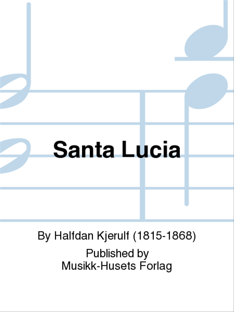 Santa Lucia Men's Choir scores gallery preview page 1