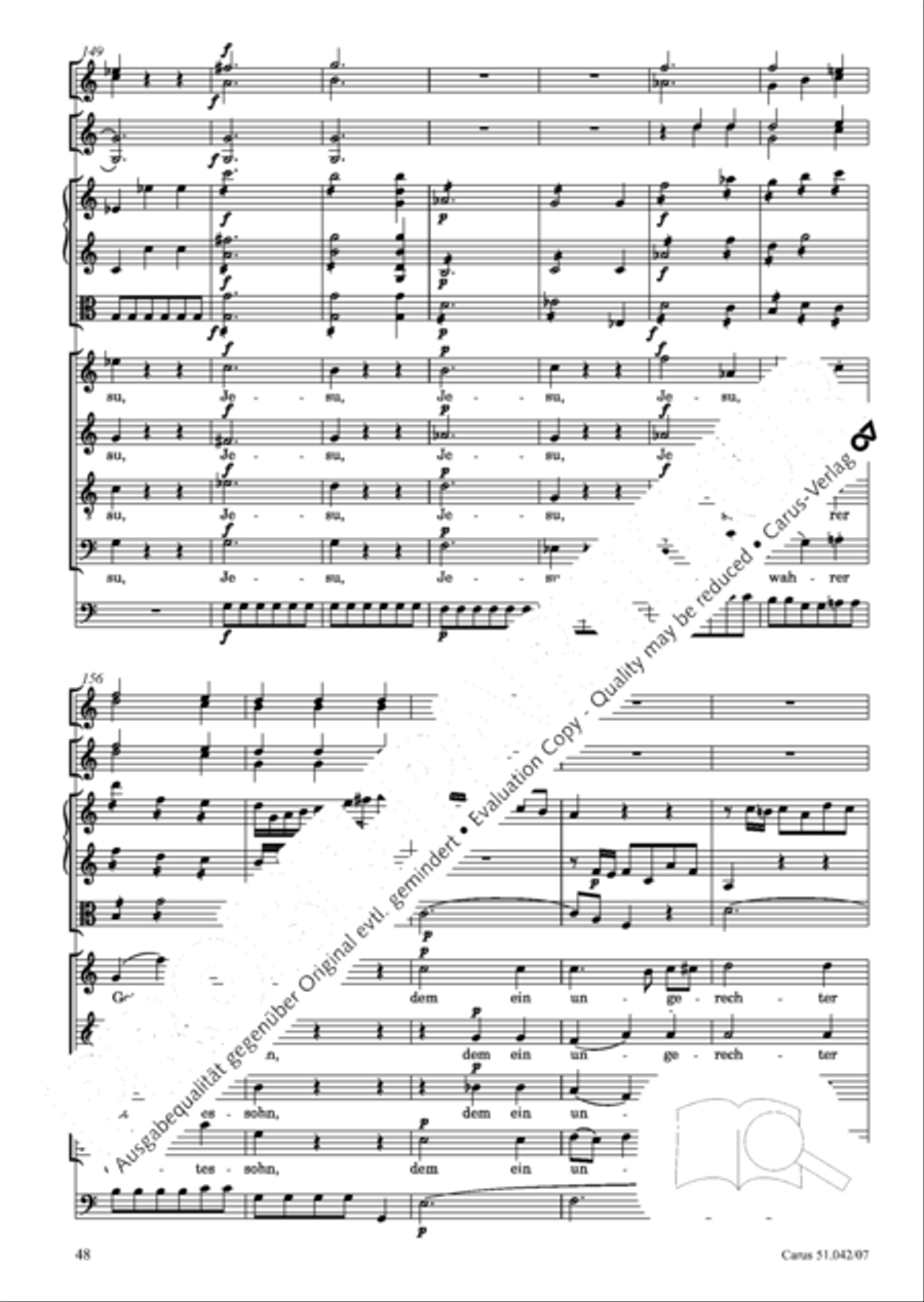 Grabmusik 4-Part scores gallery preview page 49