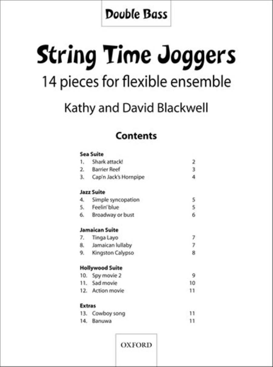 String Time Joggers String Orchestra scores gallery preview page 1