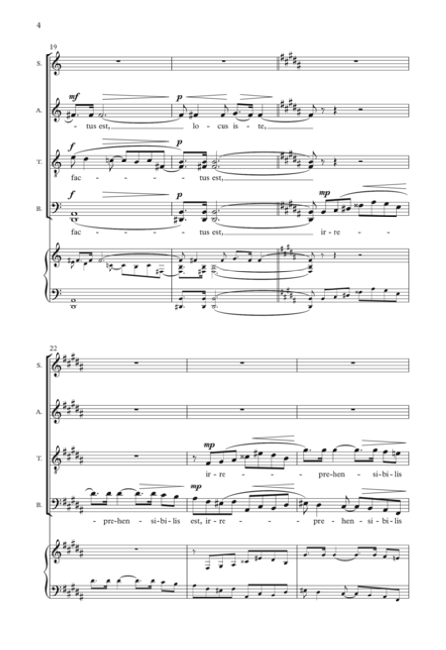 Locus Iste Locus Iste Choir scores gallery preview page 4