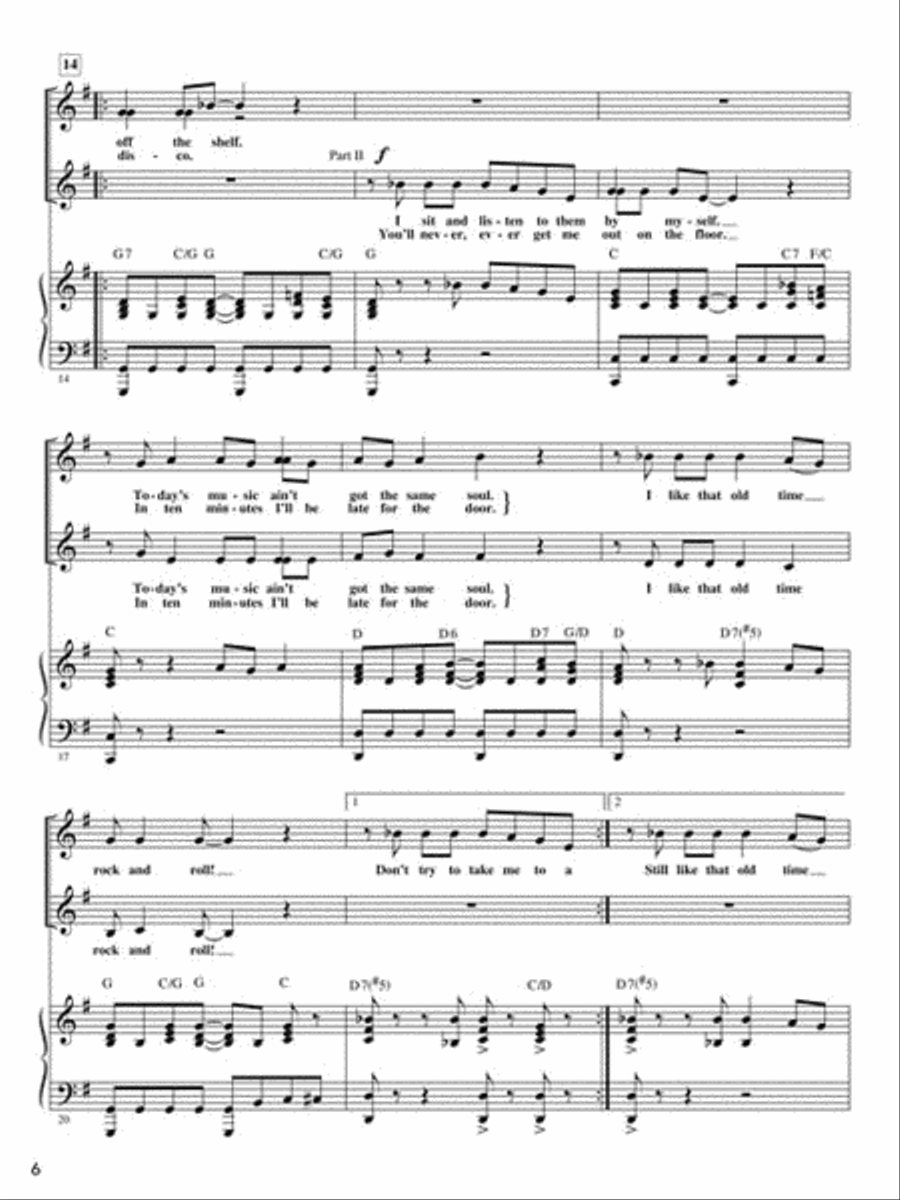 Off Their Rockers Off Their Rockers Choir scores gallery preview page 3