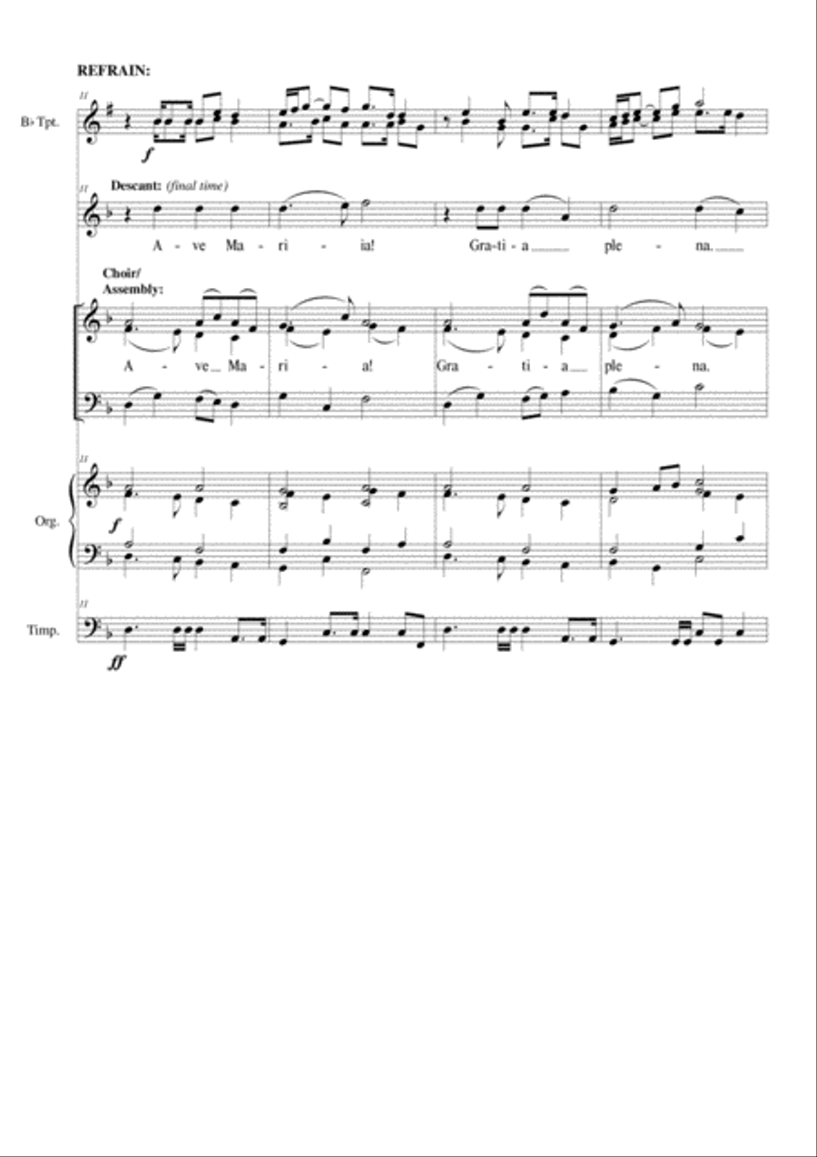 Mother of Christ, Our Hope 3-Part scores gallery preview page 4