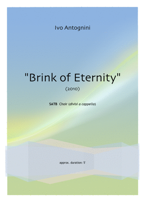 BRINK OF ETERNITY