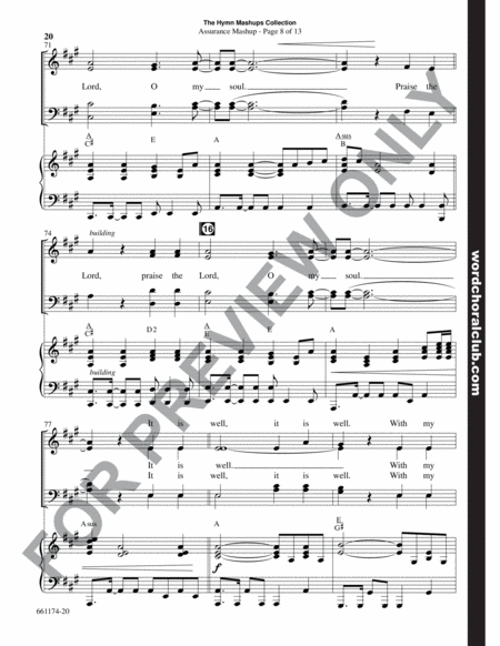 The Hymn Mashups Collection - Choral Book