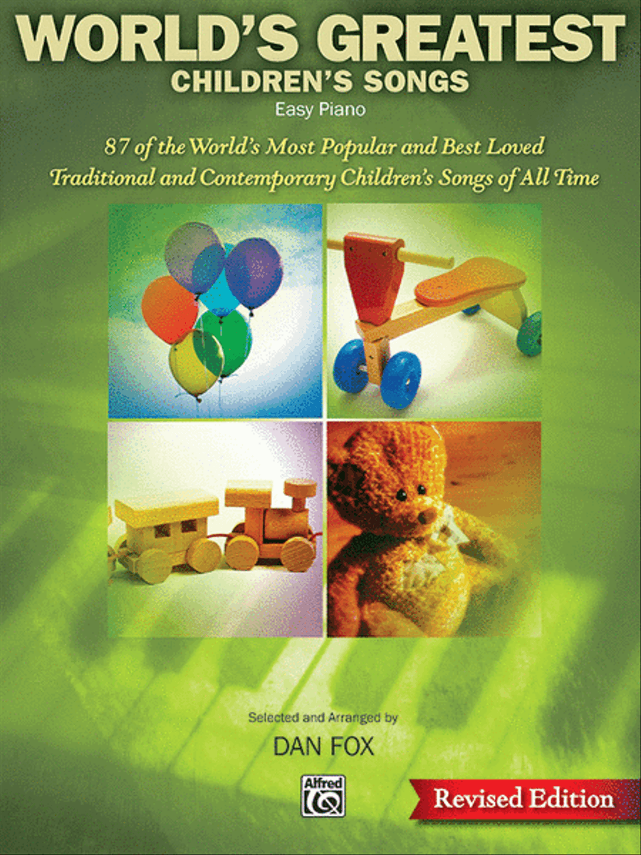 World's Greatest Children's Songs Easy Piano scores gallery preview page 1