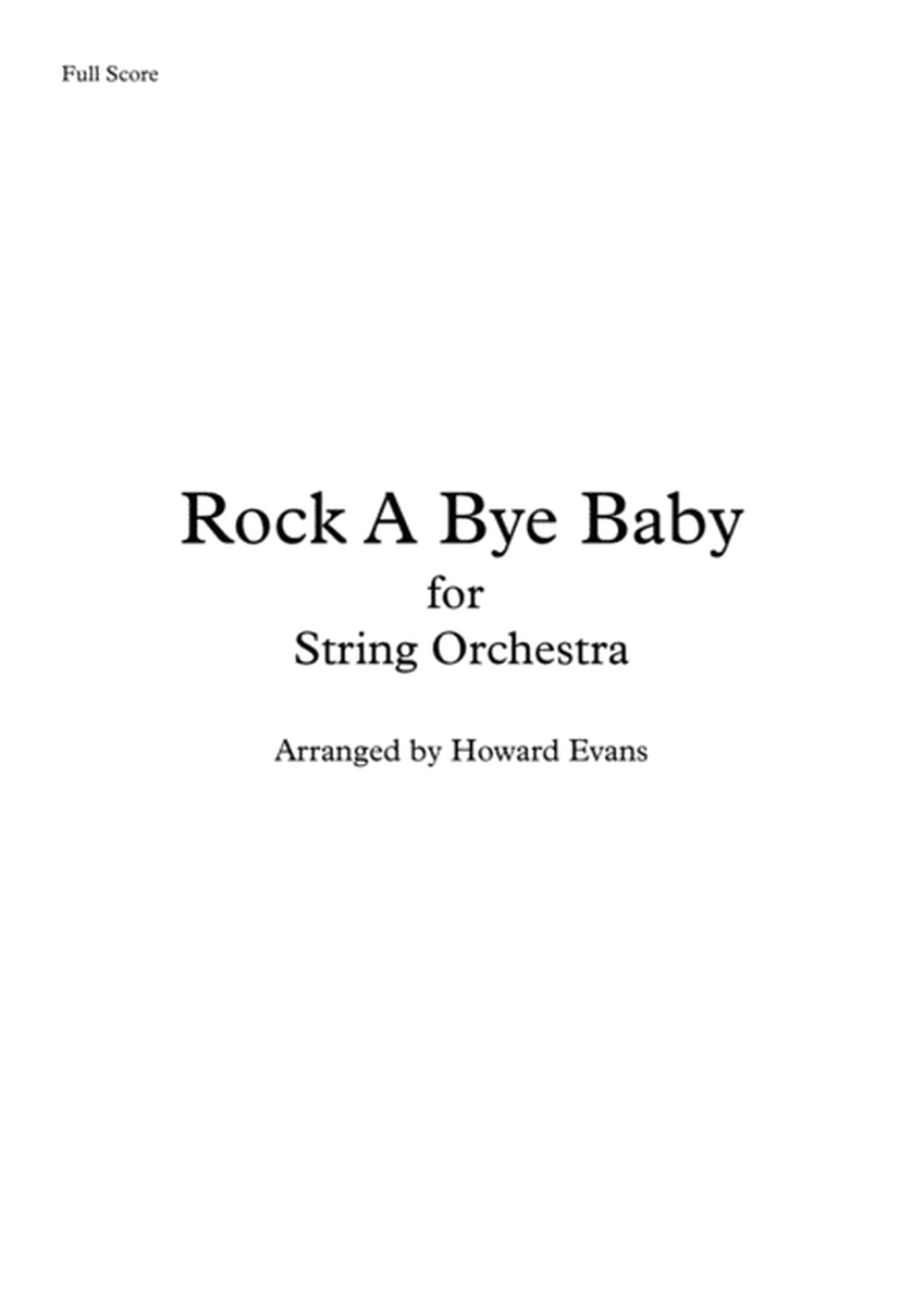 Rock A Bye Baby for String Orchestra image number null