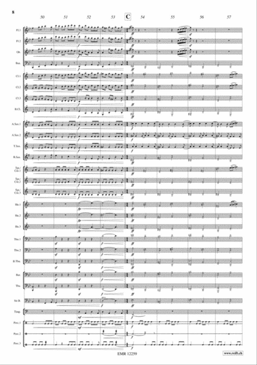 Stardust Concert Band scores gallery preview page 8