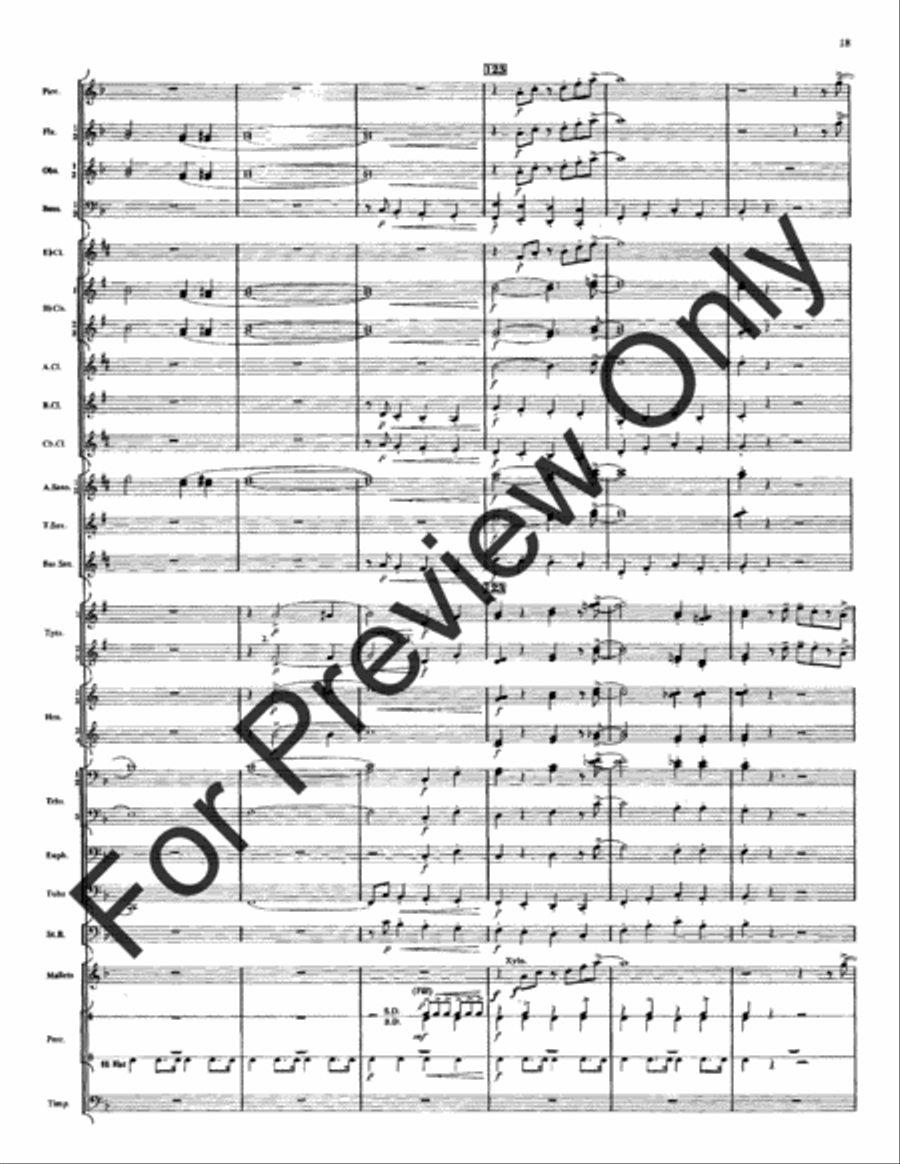 Spirit Of Texas (Score) Spirit Of Texas (Score) Concert Band scores gallery preview page 19