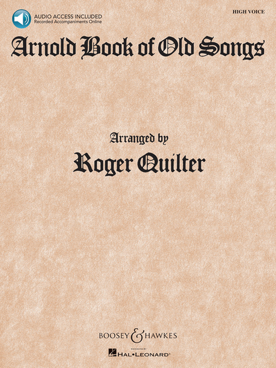 Arnold Book of Old Songs image number null