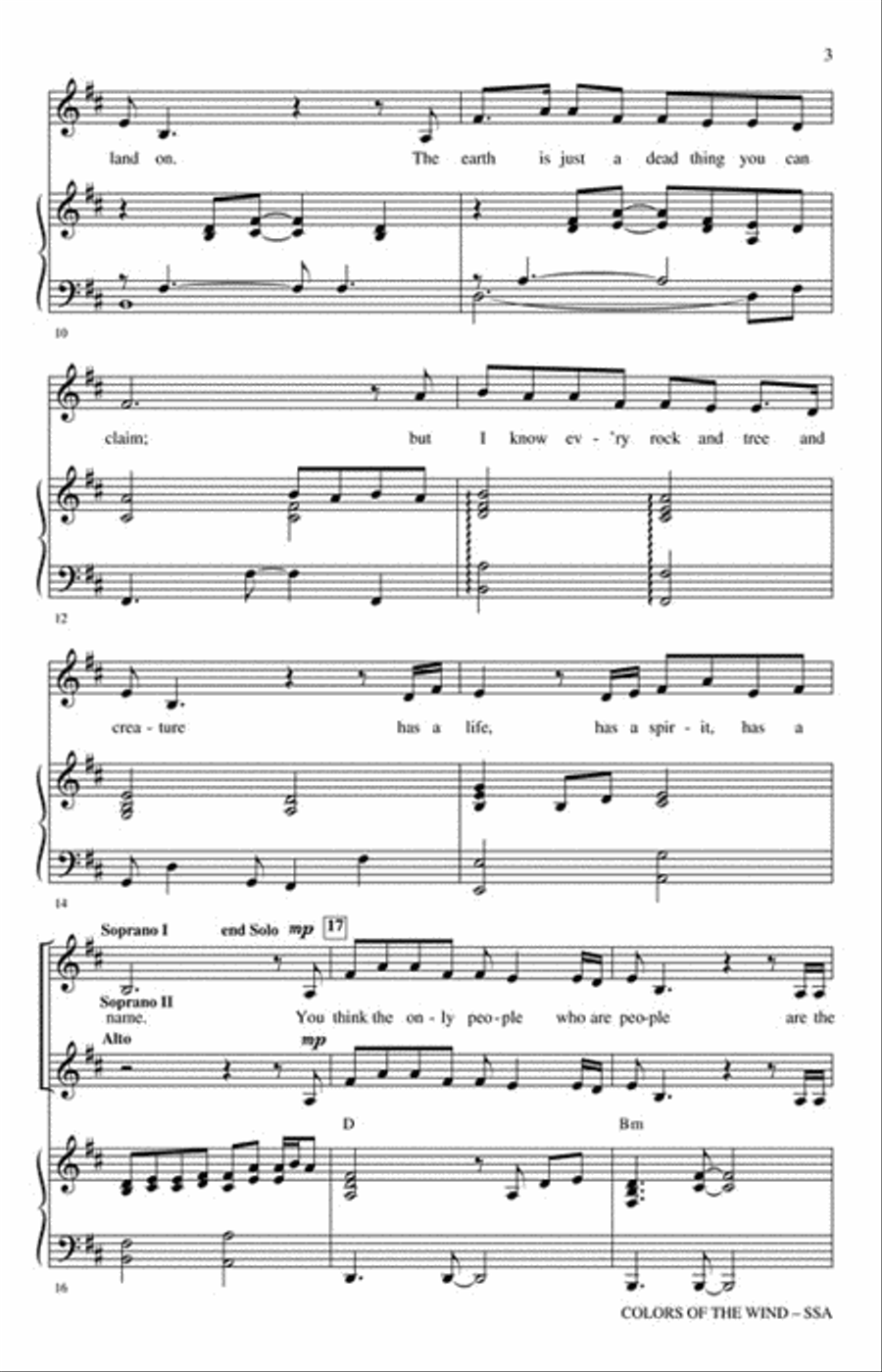 Colors of the Wind SSA scores gallery preview page 3