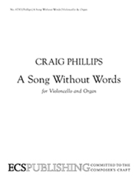 A Song Without Words (score and part)