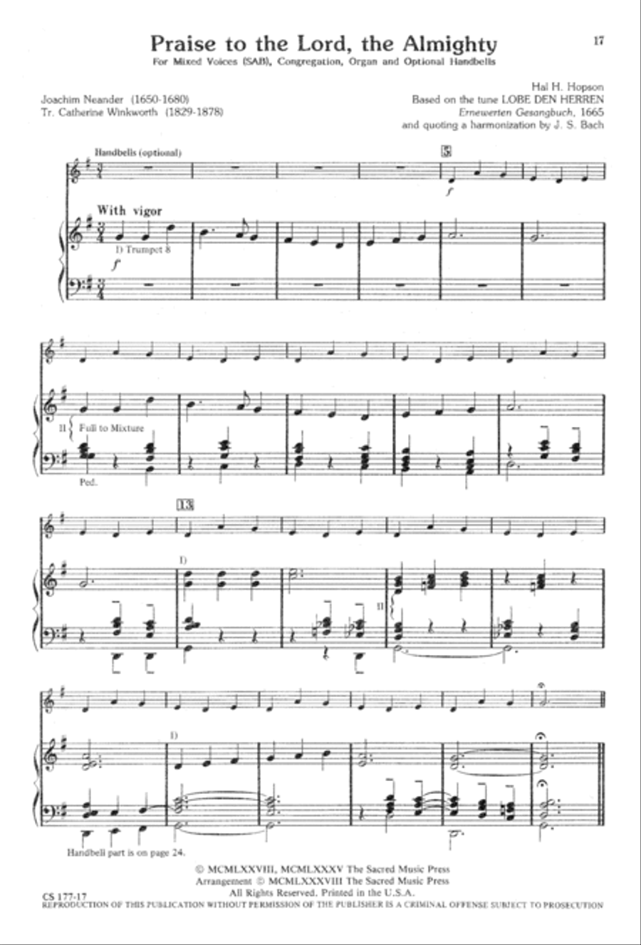 Foundation Anthems 3-Part scores gallery preview page 19