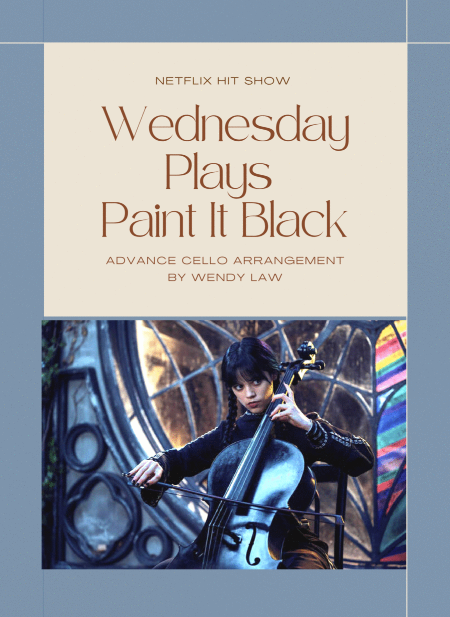 Paint It, Black Paint It, Black Cello Solo scores gallery preview page 1