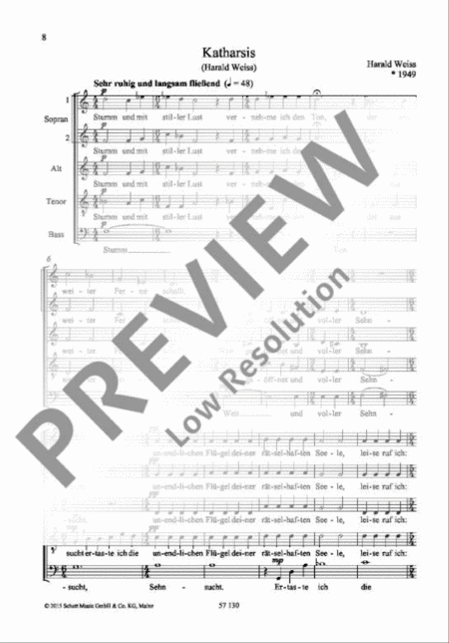 Katharsis Katharsis 4-Part scores gallery preview page 2