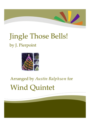 Book cover for Jingle Those Bells - wind quintet