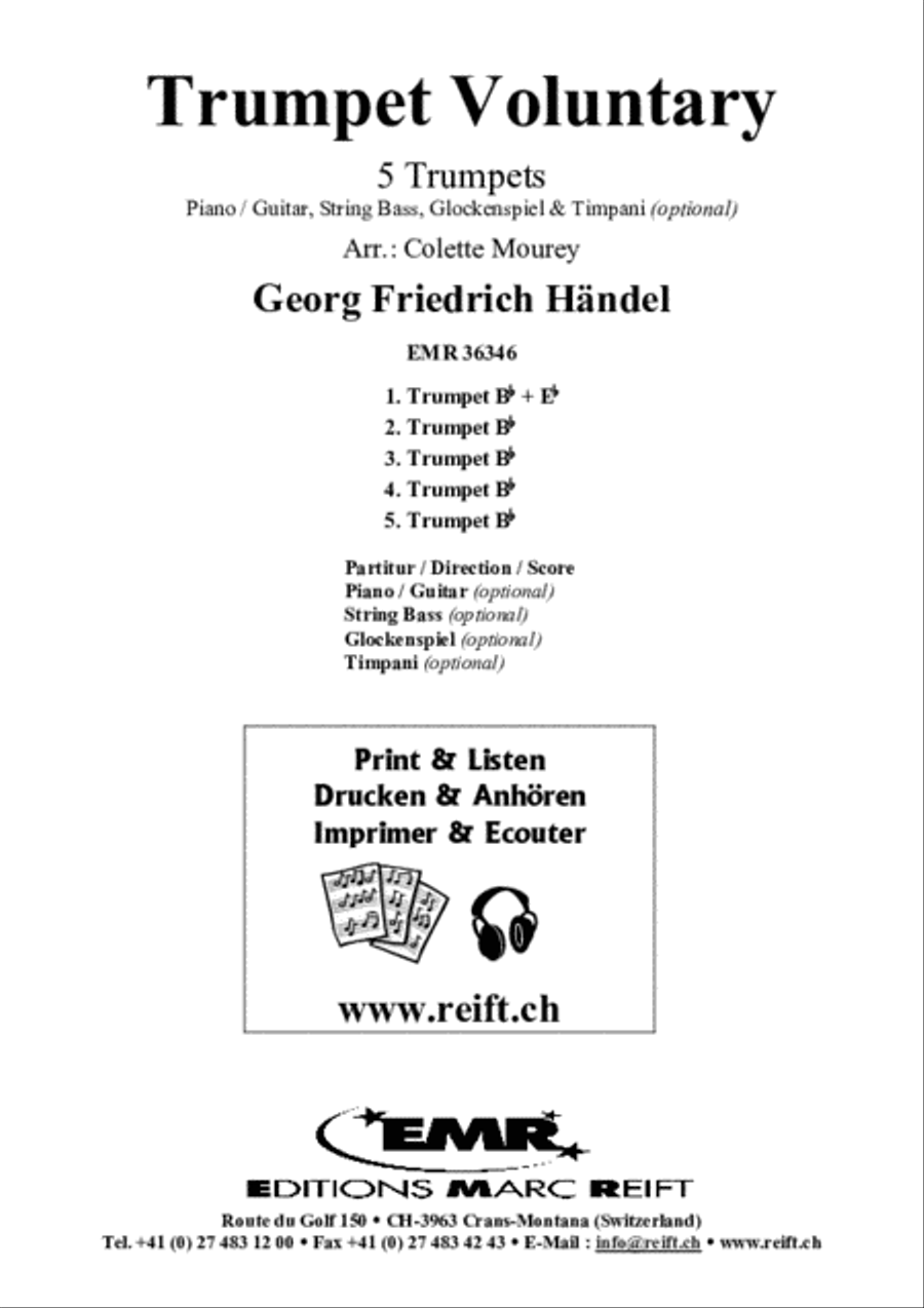 Trumpet Voluntary Trumpet Voluntary Trumpet scores gallery preview page 2
