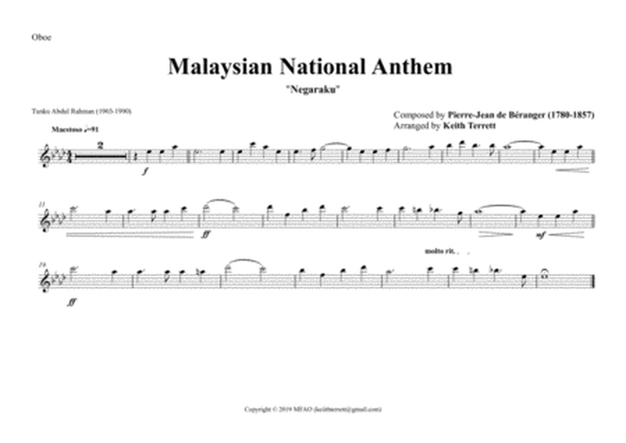 Malaysian National Anthem for Symphony Orchestra (Kt Olympic Anthem Series) image number null