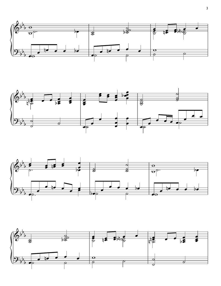 Over The Rainbow Piano Solo scores gallery preview page 3