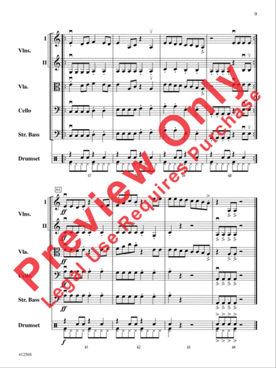 Zuma Breakers String Orchestra scores gallery preview page 10