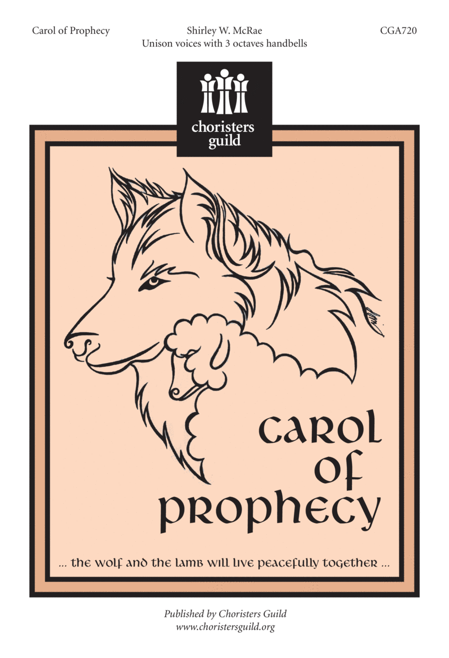 Carol of Prophecy Unison Choir scores gallery preview page 1