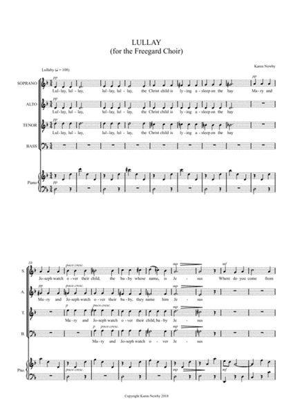 Lullay (SATB choir) image number null