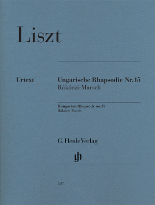 Book cover for Hungarian Rhapsody No. 15 (Rákóczi March)