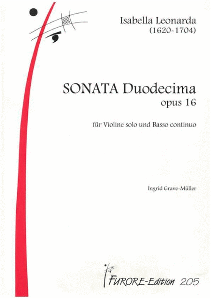 Sonate Nr. 12 op. 16 Violin scores gallery preview page 1