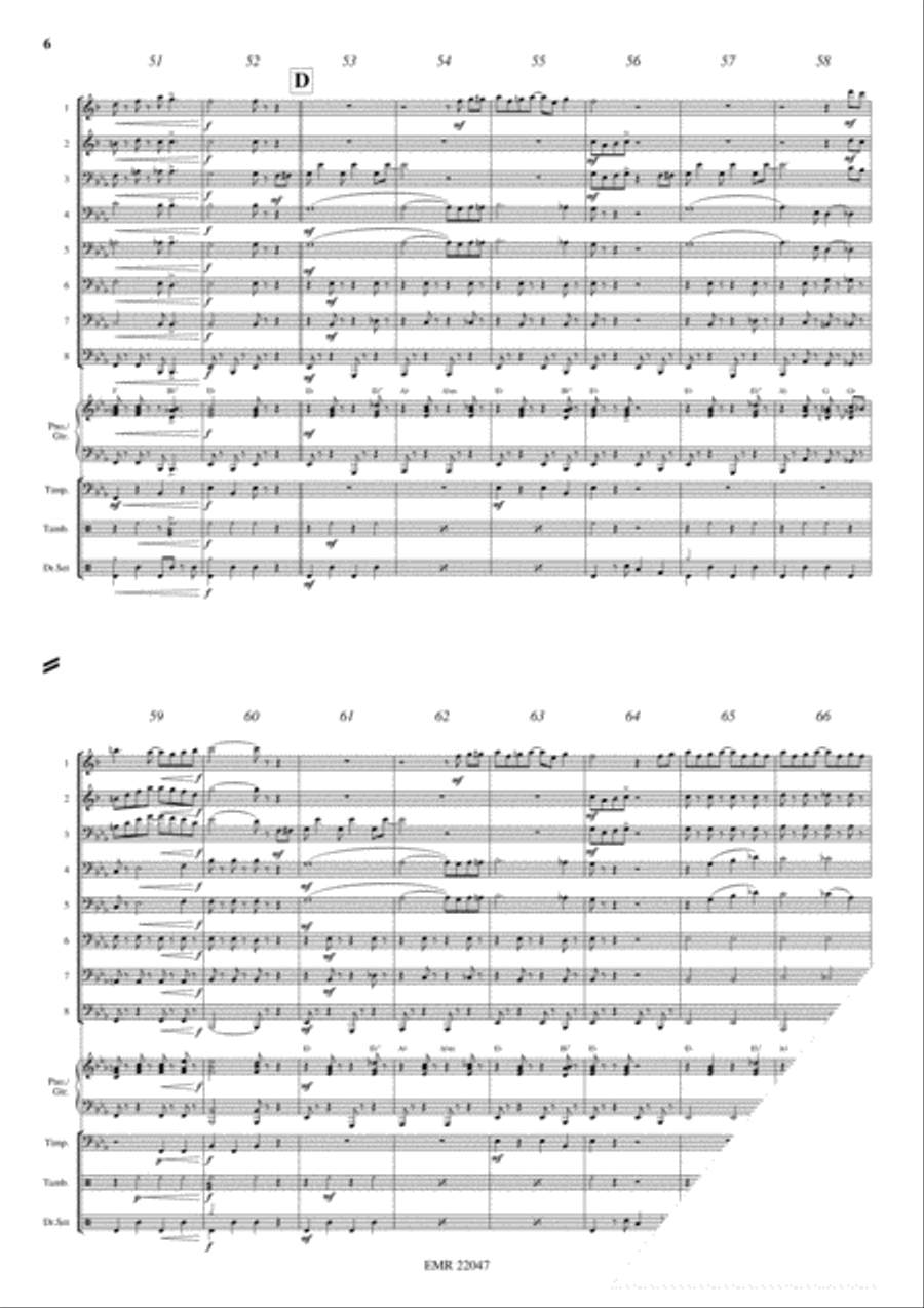 The Entertainer Brass Ensemble scores gallery preview page 6