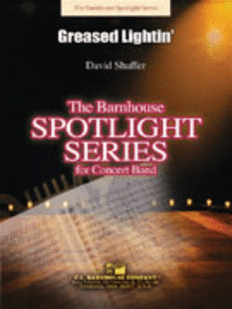 Greased Lightnin' Concert Band scores gallery preview page 1