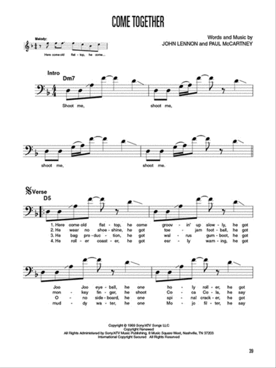 Even More Easy Pop Bass Lines Acoustic Guitar scores gallery preview page 5