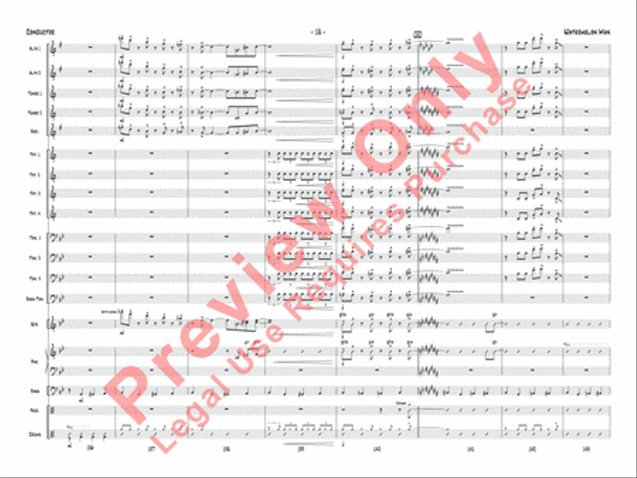 Watermelon Man Jazz Ensemble scores gallery preview page 45