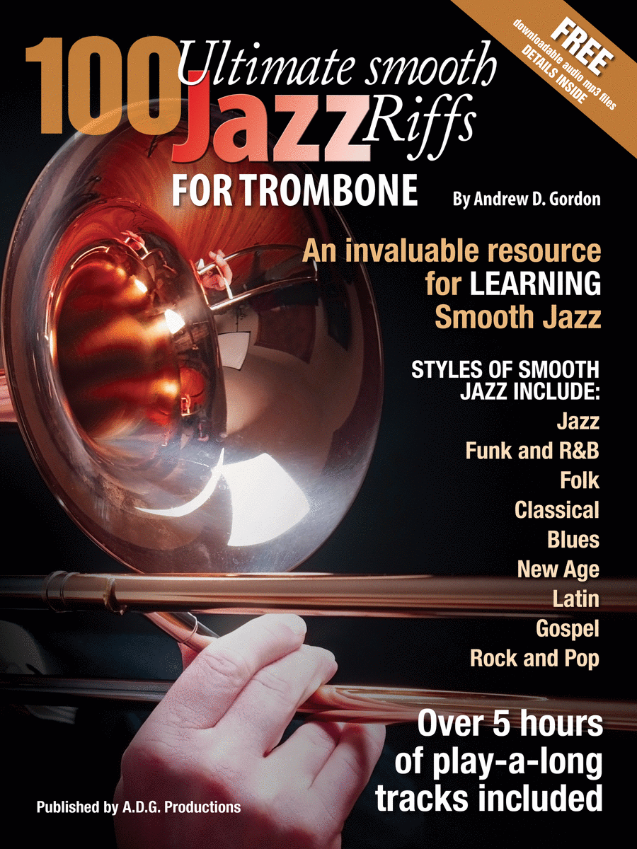 100 Ultimate Smooth Jazz Riffs for Trombone Trombone Solo scores gallery preview page 1