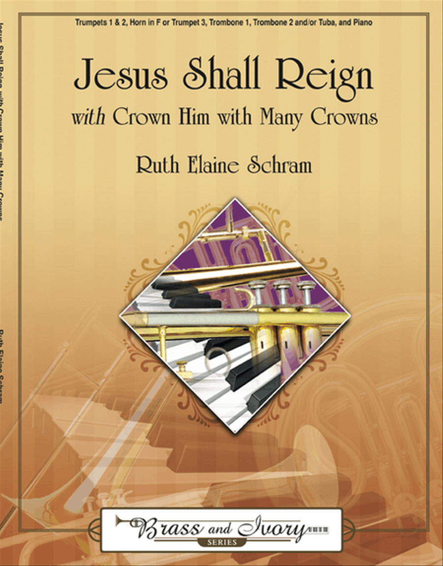 Jesus Shall Reign Jesus Shall Reign Brass Ensemble scores gallery preview page 1
