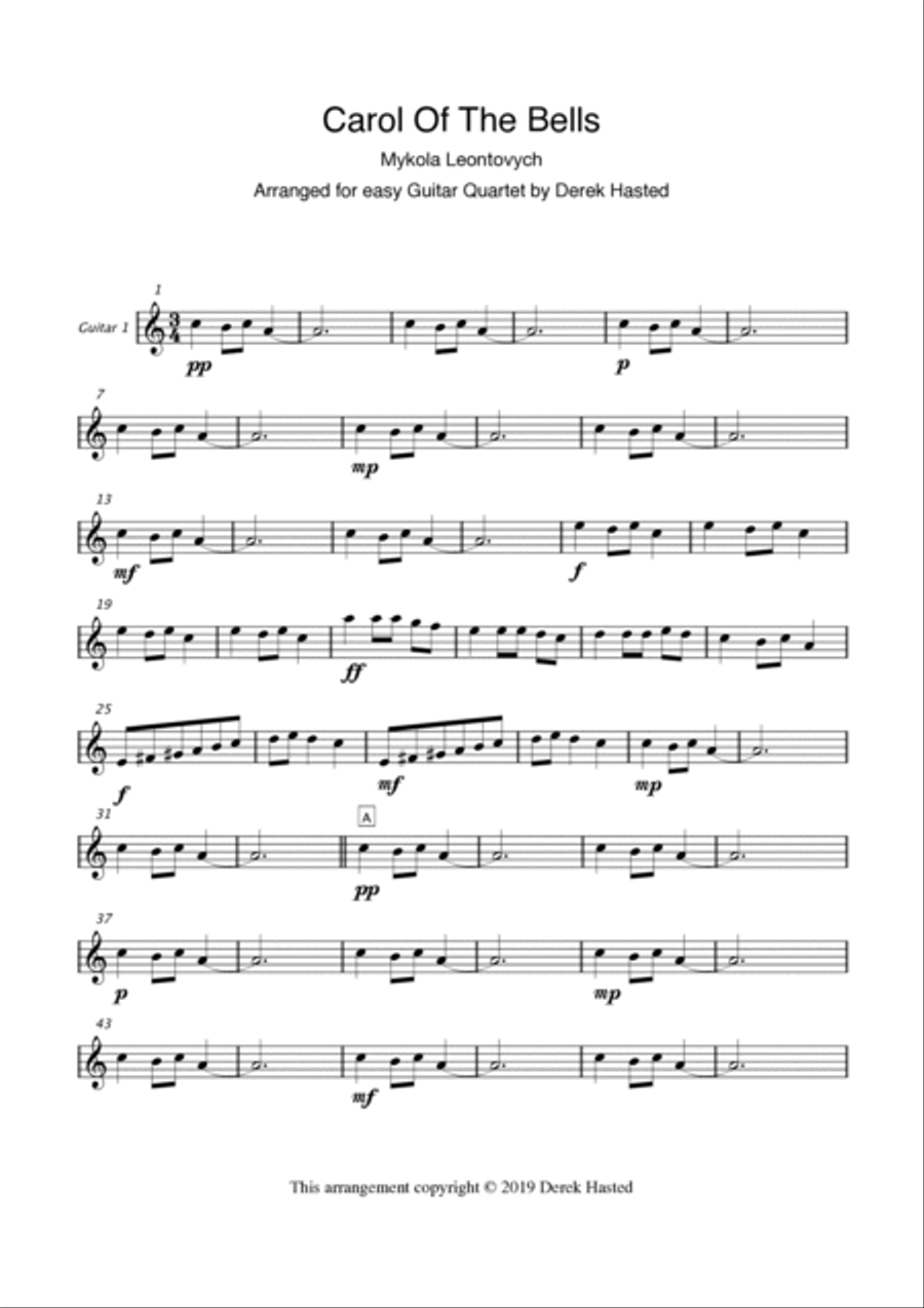 Carol of sales the bells instrumental