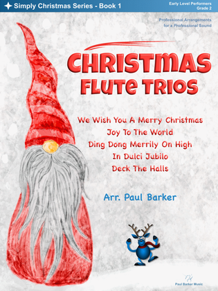 Book cover for Christmas Flute Trios - Book 1