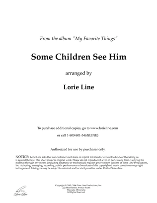 Book cover for Some Children See Him (from My Favorite Things)