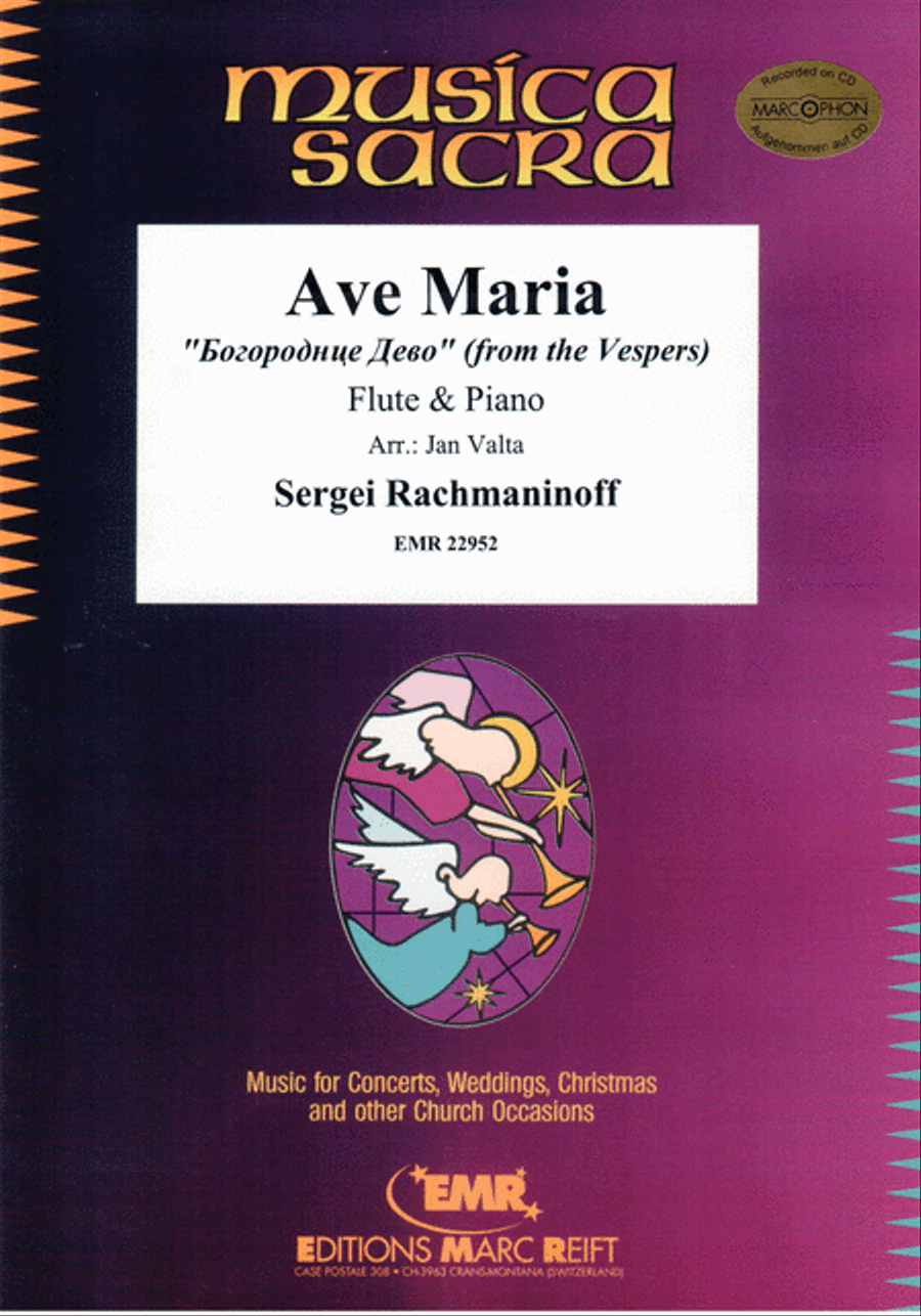 Ave Maria Flute Solo scores gallery preview page 1