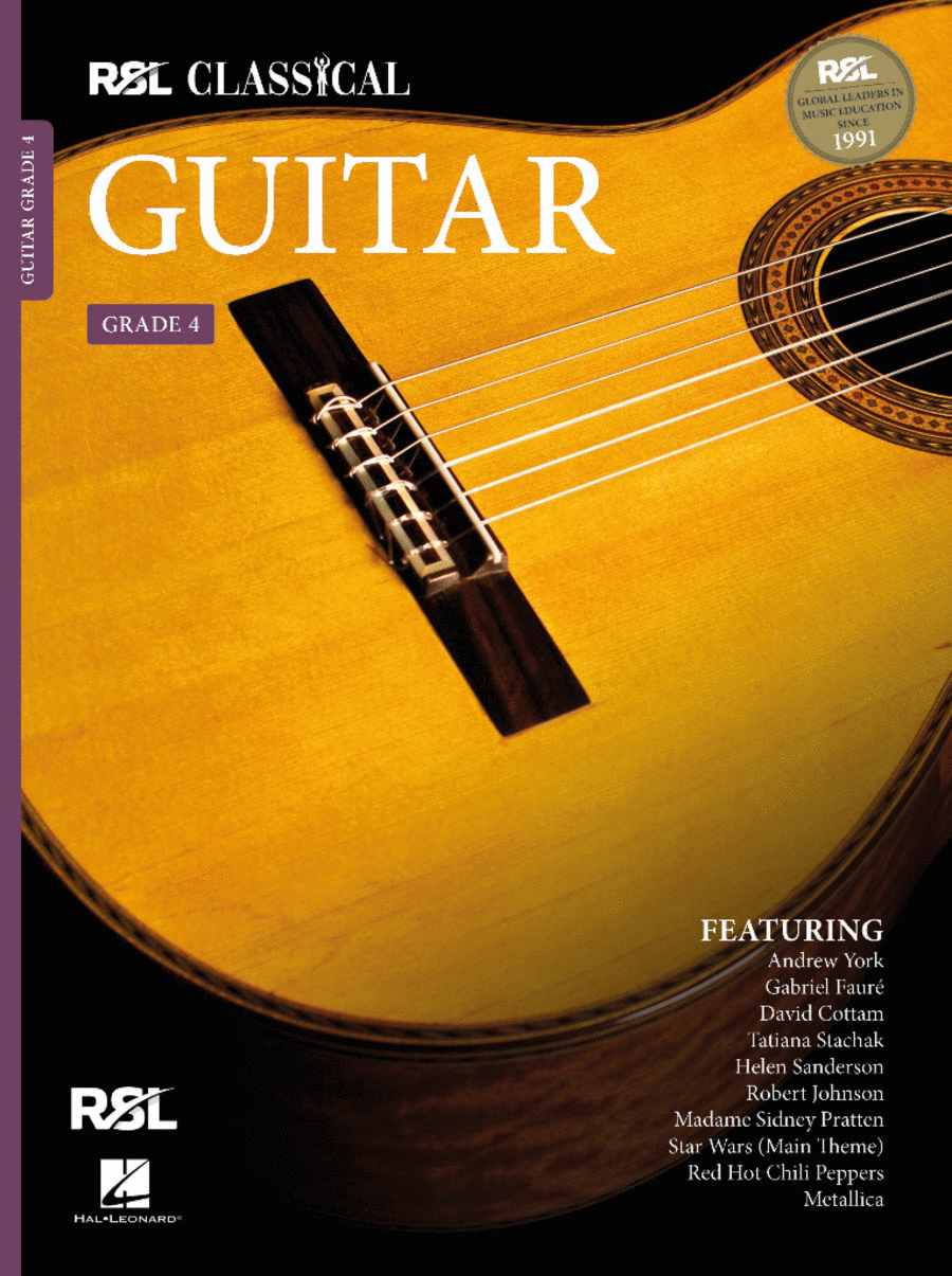 RSL Classical Guitar Grade 4 (2022) Acoustic Guitar scores gallery preview page 1