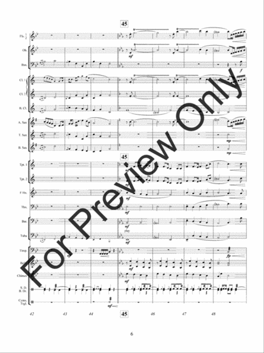 Dreams Of Scotland Concert Band scores gallery preview page 9